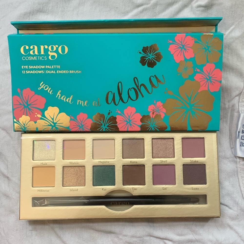 (3/$30) Cargo Cosmetics - You Had Me At Aloha Eyeshadow palette